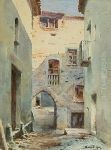 Callejuela De Pueblo. by Agusti Antiga Monner