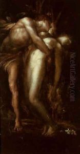 Orpheus and Eurydice by George Frederick Watts