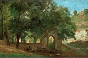 A Spring Between Albano And Ariccio