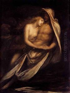 Paulo And Francesco by George Frederick Watts