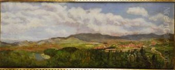 Paisaje Con Pueblo Al Fondo - view 1