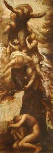 The Denunciation of Adam and Eve, 1873 by George Frederick Watts