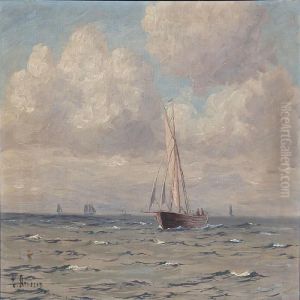 Seascape With Sailing Ships Seascape With Sailing Ships