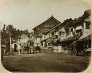 Album Of Photographs Of Batavia And Suez by Hippolyte Arnoux