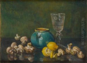 Champignons Et Citrons by Berthe Art