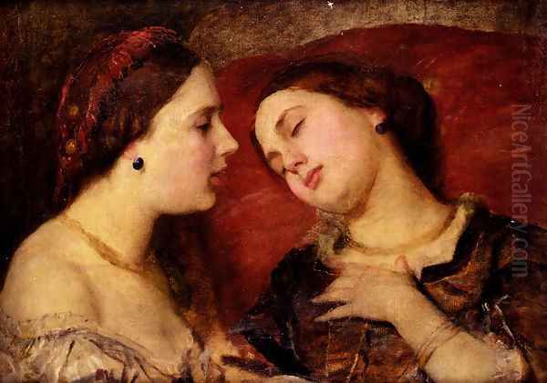 Georgina Treherne, c.1856 - view 1