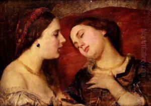 Georgina Treherne, c.1856 by George Frederick Watts