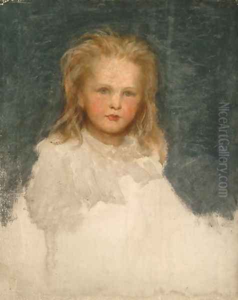 Portrait of a Girl with Fair Hair - view 1