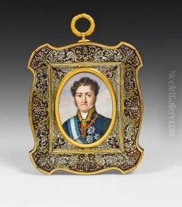 Portrat Ferdinands Vii. Von Spanien by Jacques-Jean- Baptiste Augustin