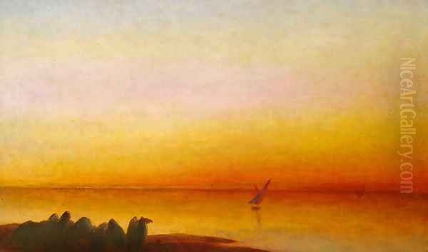 Sunset on the Nile, 1887 - view 1