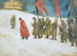 Swieto Jordanu by Teodor Axentowicz