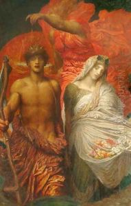 Time, Death and Judgement, 1884 by George Frederick Watts