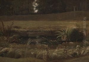 Landskapsstudie by Knud (Andreassen) Baade