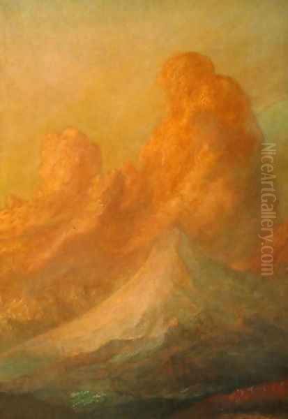 Sunset on the Alps, 1888 - view 1