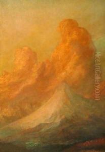 Sunset on the Alps, 1888 by George Frederick Watts