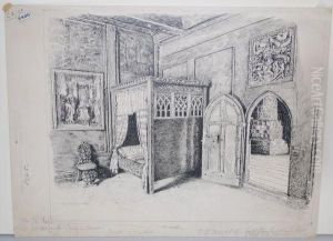Interior Of The Royal Residence, Meran, Tyrol