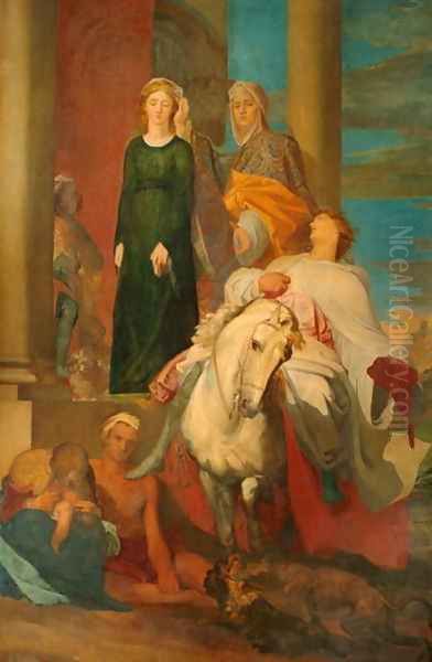 Guelphs and Ghibellines, 1846 - view 1