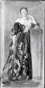 The Hon. Mrs Percy Wyndham, sketch for the life size portrait by George Frederick Watts
