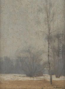 La Levee Du Brouillard by Albert Baertsoen