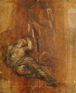 The Messenger 2 by George Frederick Watts