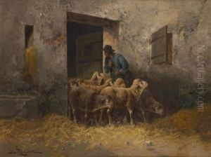 Dans La Bergerie by Jules G. Bahieu