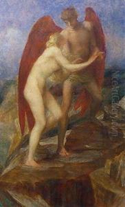 Study for 'Love and Life', 1880s by George Frederick Watts