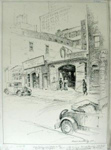 Blacksmith's Shop At 147 East 41st Street by Vernon Howe Bailey