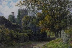 The Castle Gate, Ludlow by Samuel Henry Baker