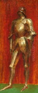 Study of Armour 2 by George Frederick Watts