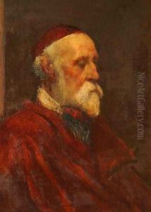Self Portrait in Old Age, 1887 by George Frederick Watts