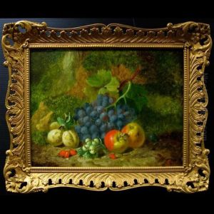 Still Life - Fruit by Charles Thomas Bale
