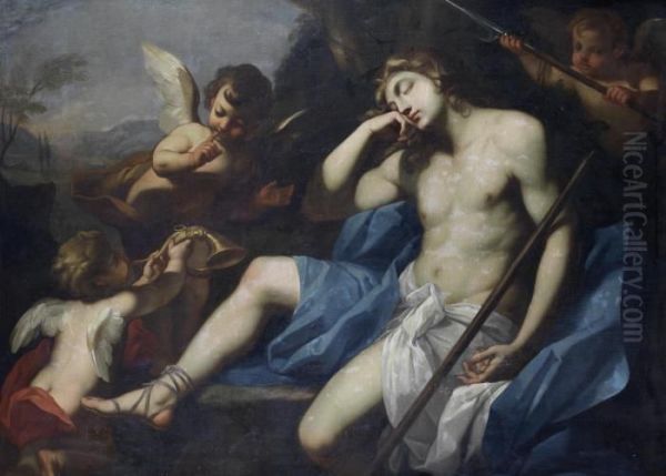 Adonis Sleeping - view 1