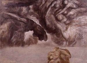 Study for 'My Punishment is Greater than I can Bear' by George Frederick Watts