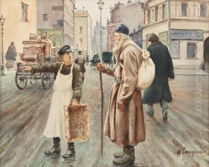 The Old Traveller by Mikhail Abramovich Balunin