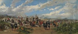 Battle Of Guadalete, Spain by Mariano Barbasan Lagueruela