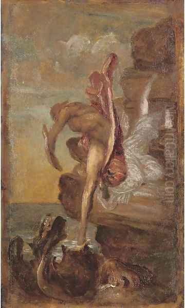 Perseus and Andromeda a sketch - view 1