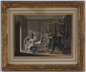 Scenes De Genre by Pieter Barbiers