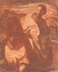Study for Rider on the White Horse by George Frederick Watts