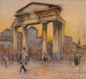 Temple A Athenes by Alexander Barkoff