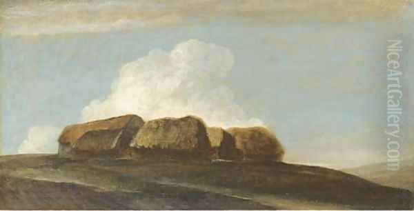 Haystacks (Study on Brighton Downs) - view 1