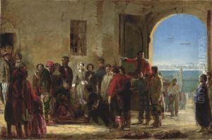 The Mission Of Mercy: Florence Nightingale Receiving The Wounded At Scutari by Jerry Barrett