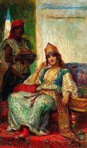 Princesse Orientale by Felix Joseph Barrias