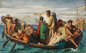 Esquisse Pour 'les Exiles De Tibere'