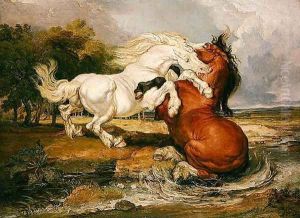 Fighting Horses, 1808