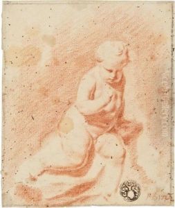 Studio Di Putto Seduto Studio Di Putto Seduto
