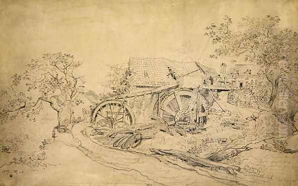 Mr Thompsons Wire Mill, Tintern, 1807 - view 1