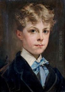 Portrait Du Jeune Karl Beule