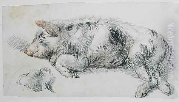 Sleeping Pig - view 1