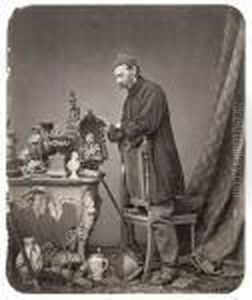 Antique Dealer; Man In Greek Costume