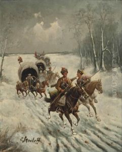 The Siberian Gold Convoy by Adolf Baumgartner